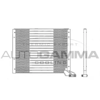 Condenseur, climatisation AUTOGAMMA OEM 82440583