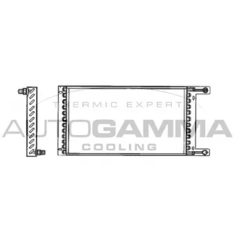Condenseur, climatisation AUTOGAMMA 101828