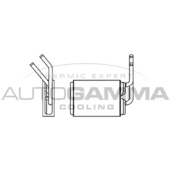 Système de chauffage AUTOGAMMA OEM 7701036909