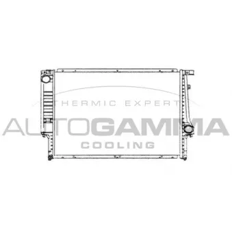 AUTOGAMMA 101982 - Radiateur, refroidissement du moteur