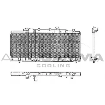 AUTOGAMMA 101991 - Radiateur, refroidissement du moteur
