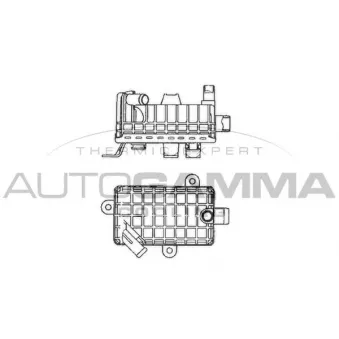 Radiateur d'huile AUTOGAMMA 102012