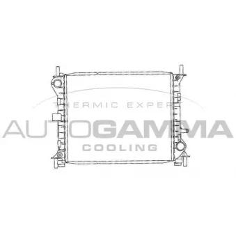 Radiateur, refroidissement du moteur AUTOGAMMA 102074