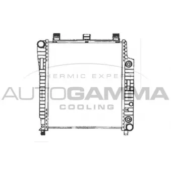 Radiateur, refroidissement du moteur AUTOGAMMA 102155