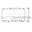 Radiateur, refroidissement du moteur AUTOGAMMA [102354]