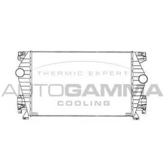 Intercooler, échangeur AUTOGAMMA 102394