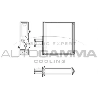 Système de chauffage AUTOGAMMA OEM 46722095