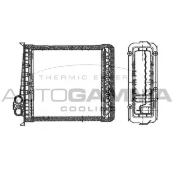 Système de chauffage AUTOGAMMA OEM 3545537