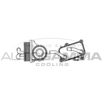 Radiateur d'huile AUTOGAMMA 102515