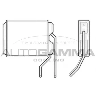 Système de chauffage AUTOGAMMA 102580