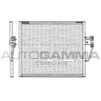 Condenseur, climatisation AUTOGAMMA OEM 64538391647