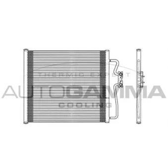 Condenseur, climatisation AUTOGAMMA 102615
