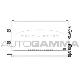 AUTOGAMMA 102618 - Condenseur, climatisation