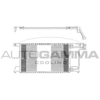 AUTOGAMMA 102622 - Condenseur, climatisation