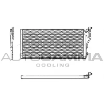 Condenseur, climatisation AUTOGAMMA 102632
