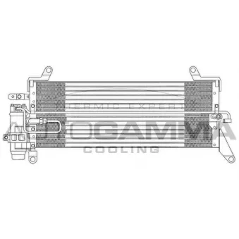 Condenseur, climatisation AUTOGAMMA 102640