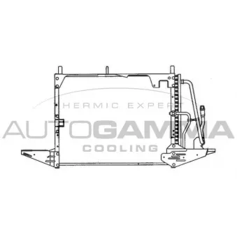 AUTOGAMMA 102650 - Condenseur, climatisation