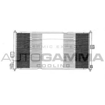 Condenseur, climatisation AUTOGAMMA 102732
