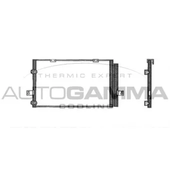 Condenseur, climatisation AUTOGAMMA OEM JRB000140