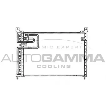 AUTOGAMMA 102769 - Condenseur, climatisation