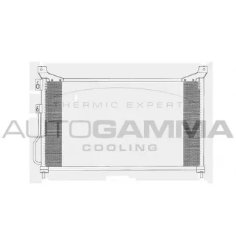 Condenseur, climatisation AUTOGAMMA 102770