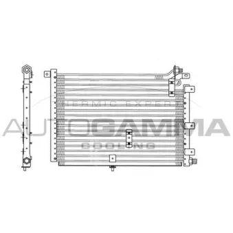 AUTOGAMMA 102778 - Condenseur, climatisation