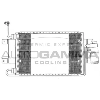 AUTOGAMMA 102782 - Condenseur, climatisation