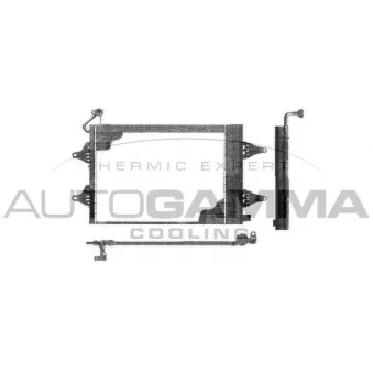 AUTOGAMMA 102783 - Condenseur, climatisation