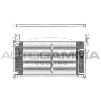 AUTOGAMMA 102791 - Condenseur, climatisation