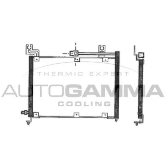 AUTOGAMMA 102792 - Condenseur, climatisation