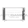 AUTOGAMMA 102807 - Condenseur, climatisation