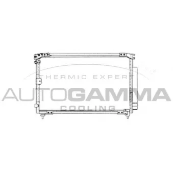 AUTOGAMMA 102808 - Condenseur, climatisation