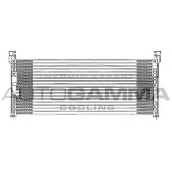 AUTOGAMMA 102811 - Condenseur, climatisation