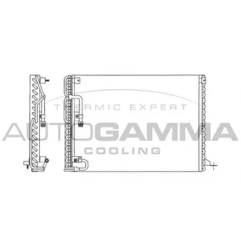Condenseur, climatisation AUTOGAMMA OEM 1362149