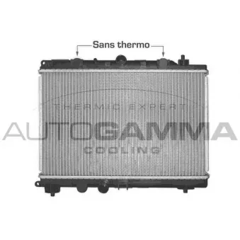 AUTOGAMMA 102945 - Radiateur, refroidissement du moteur