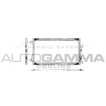 Condenseur, climatisation AUTOGAMMA OEM 46768973