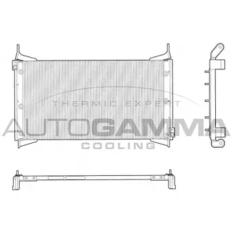 AUTOGAMMA 103193 - Condenseur, climatisation