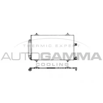 AUTOGAMMA 103225 - Condenseur, climatisation