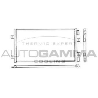 Condenseur, climatisation AUTOGAMMA OEM 46799862