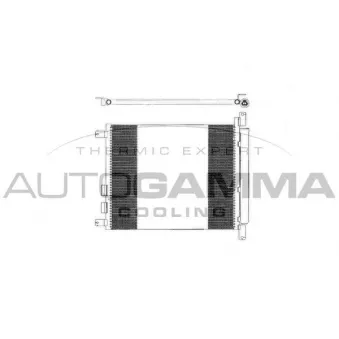 AUTOGAMMA 103296 - Condenseur, climatisation