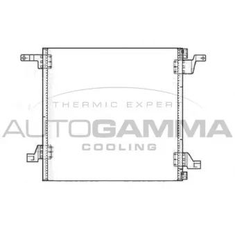 Condenseur, climatisation AUTOGAMMA 103304