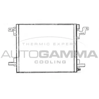 Condenseur, climatisation AUTOGAMMA 103305