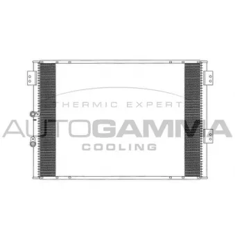 Condenseur, climatisation AUTOGAMMA 103319