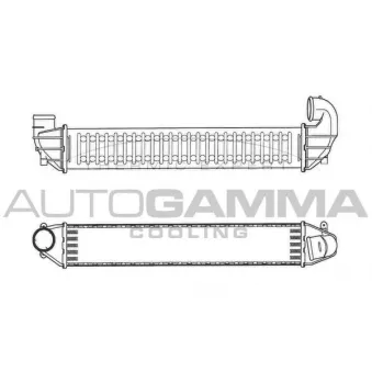 Intercooler, échangeur AUTOGAMMA OEM 7M3145805