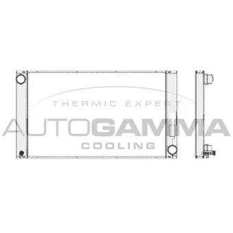 AUTOGAMMA 103391 - Radiateur, refroidissement du moteur