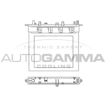 AUTOGAMMA 103459 - Système de chauffage