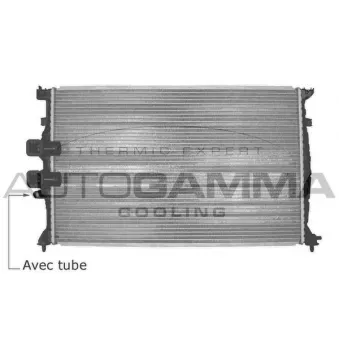 Radiateur, refroidissement du moteur AUTOGAMMA 103579