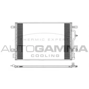 Condenseur, climatisation AUTOGAMMA 103620