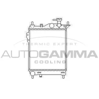 Radiateur, refroidissement du moteur AUTOGAMMA OEM 253101C200