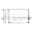 AUTOGAMMA 103744 - Radiateur, refroidissement du moteur